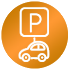 parkplatz der Ferienwohnung